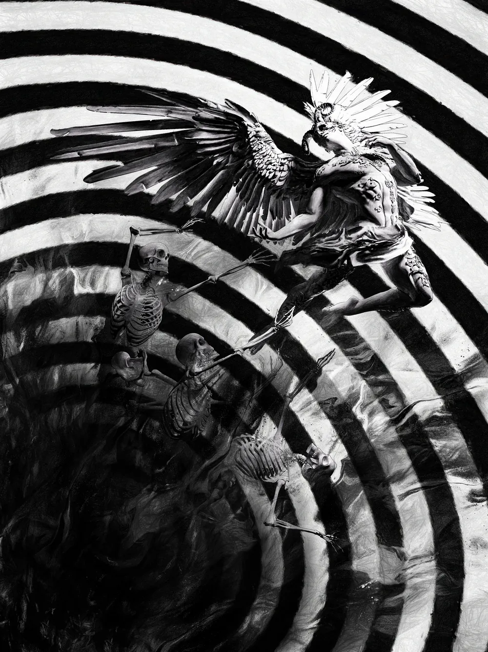 Death, at Last, digital artwork by Muhju