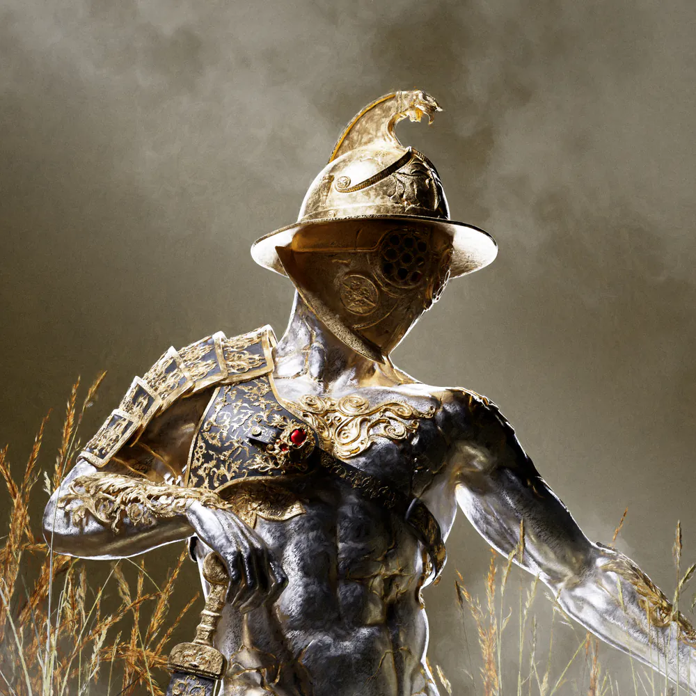 Gladiator, digital artwork by Muhju
