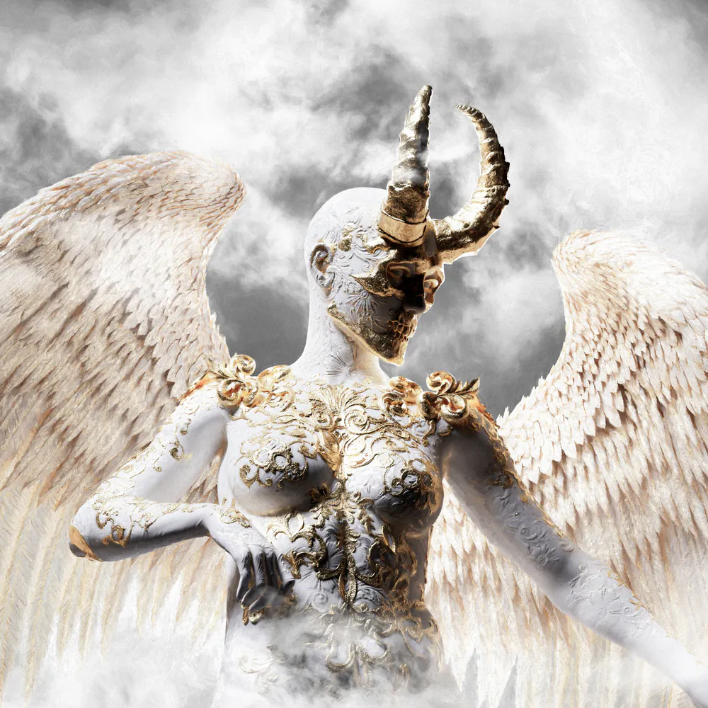 Guardian Angel, digital artwork by Muhju
