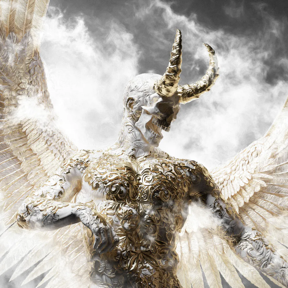 Seraphim, digital artwork by Muhju