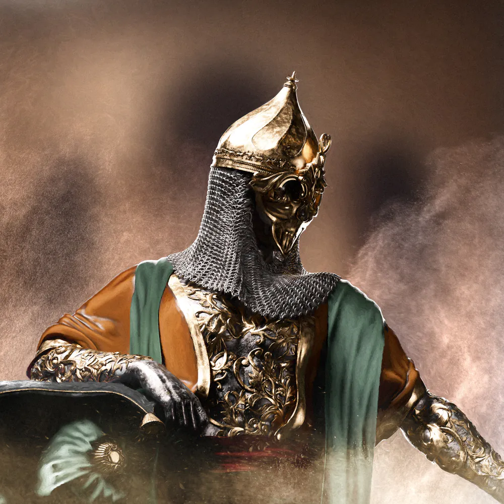 Shirvanshakh, digital artwork by Muhju