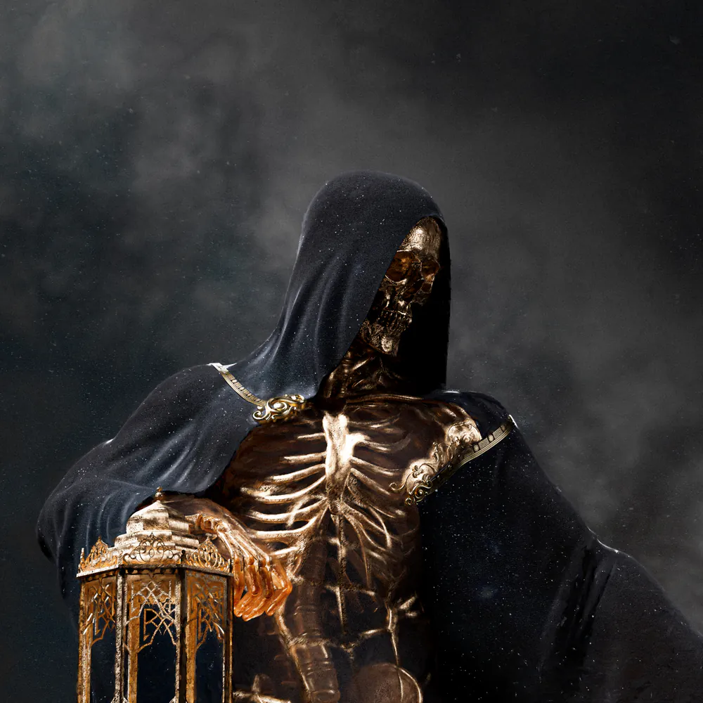 The Ferryman, digital artwork by Muhju