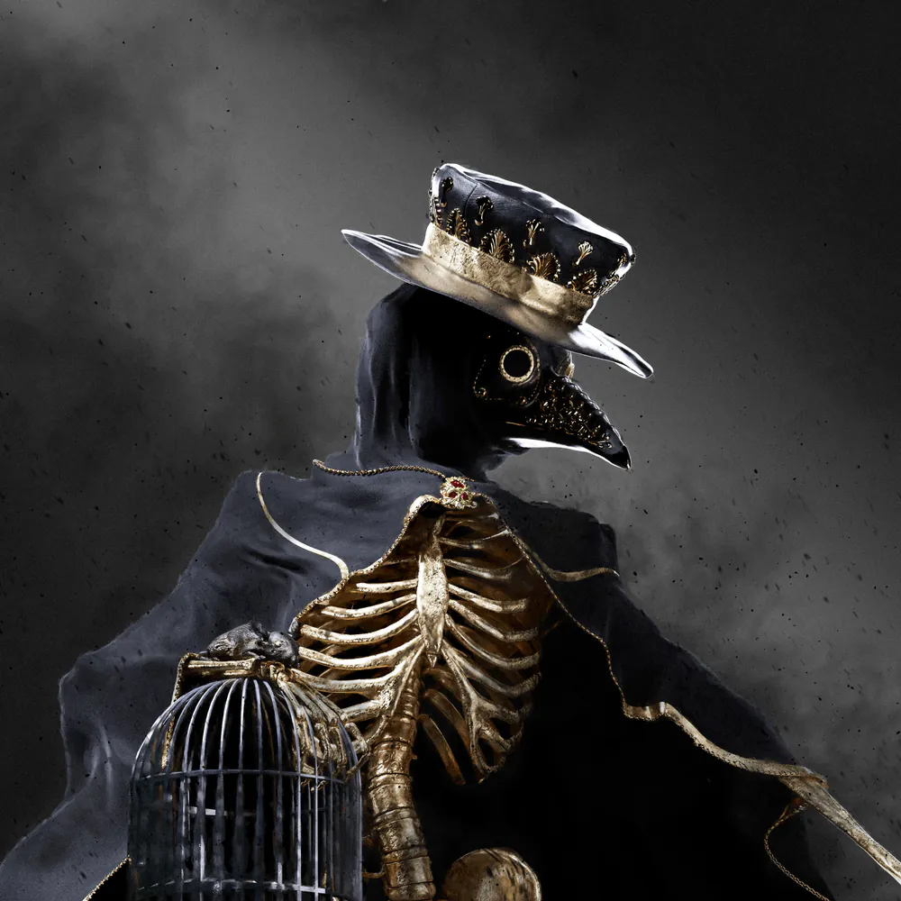 The Harbinger, digital artwork by Muhju