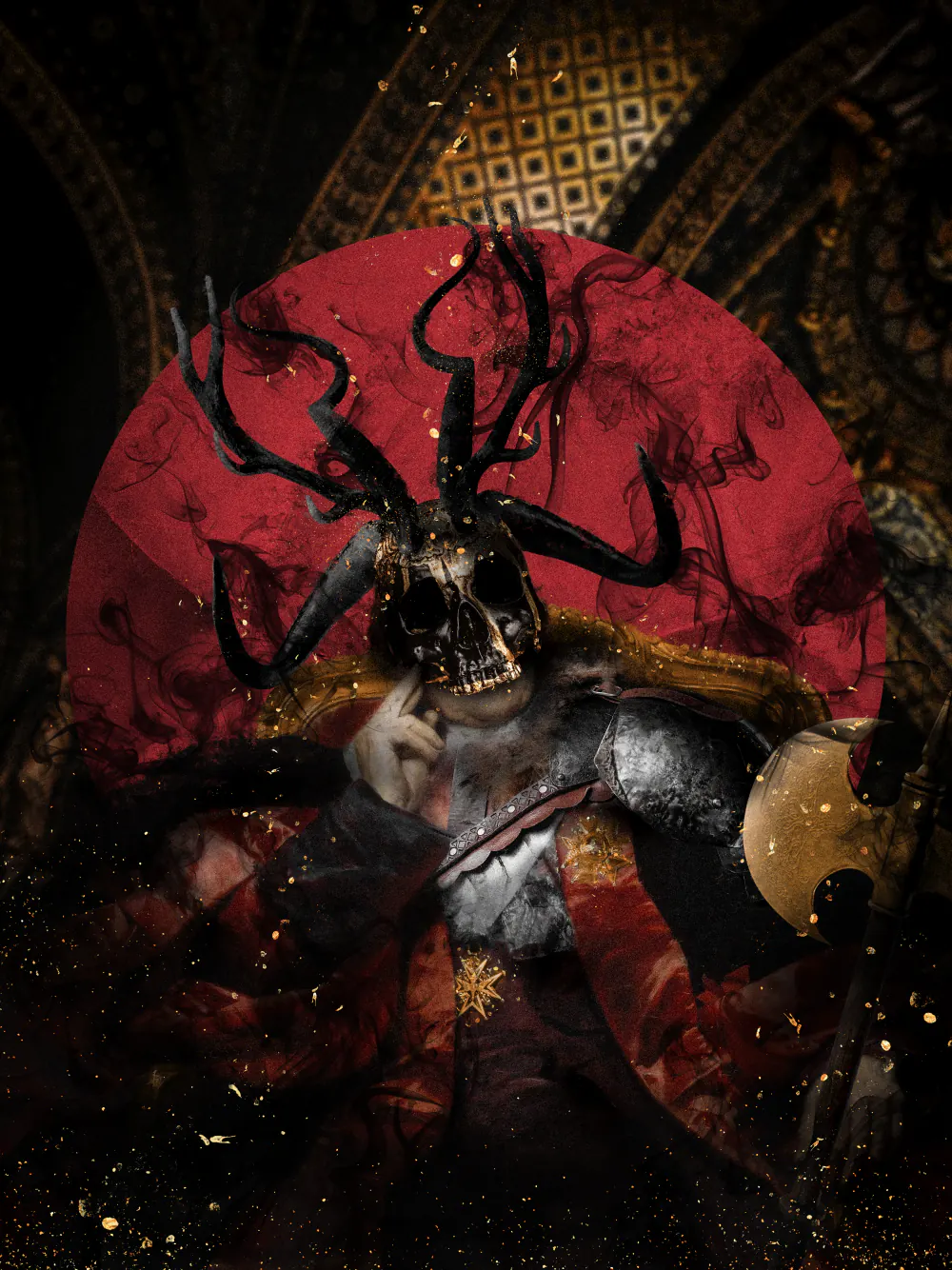 Baal, digital artwork by Muhju