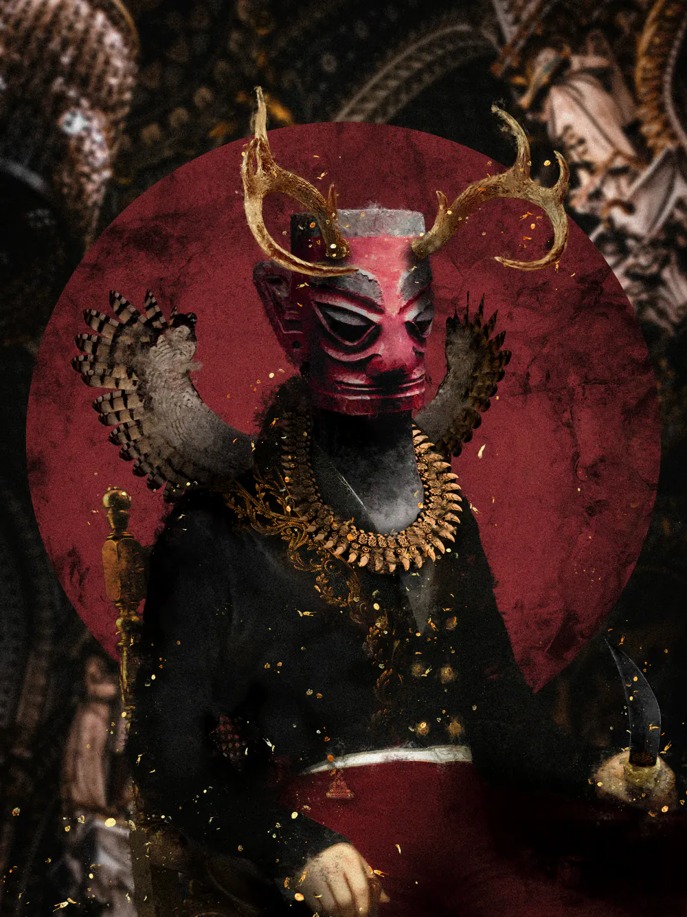 Mephisto, digital artwork by Muhju