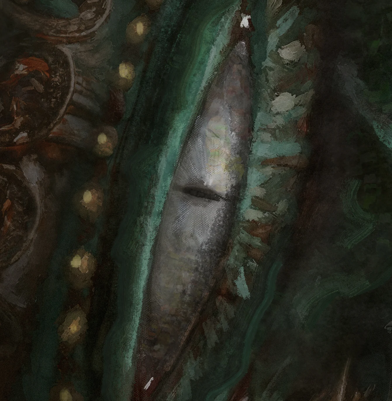 Detail: the dragon’s eye