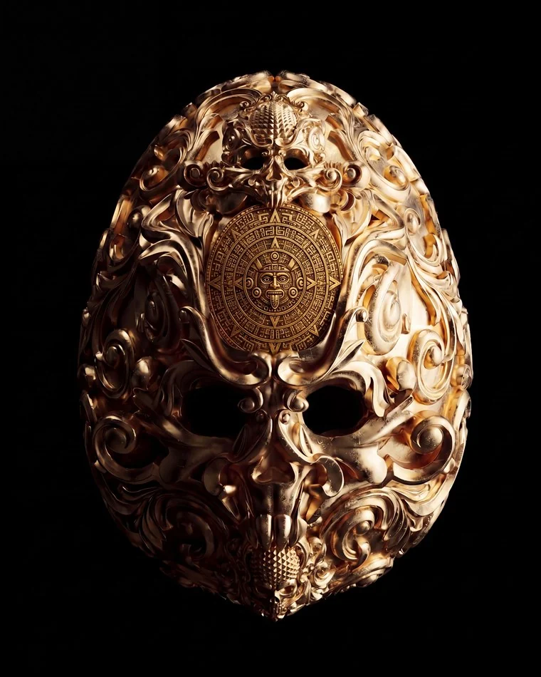 The golden egg, rendered
